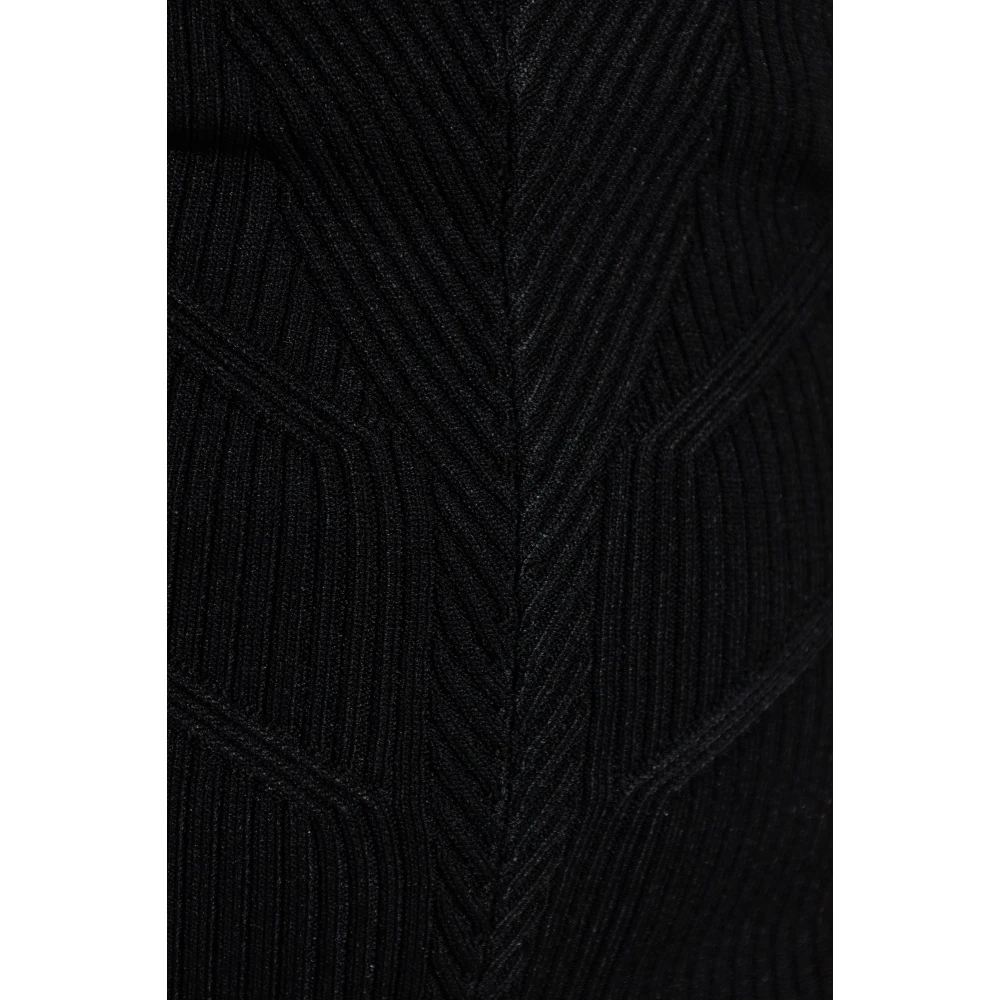 Gauge81 Gebreide shorts Black Dames