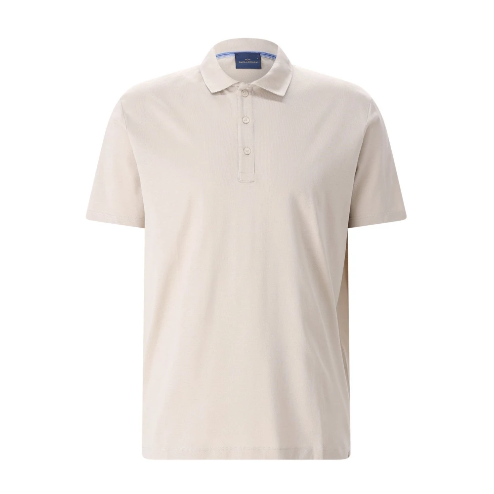 Paul & Shark Men's Beige Polo Shirt - Polo Shirts - Xl - Tops