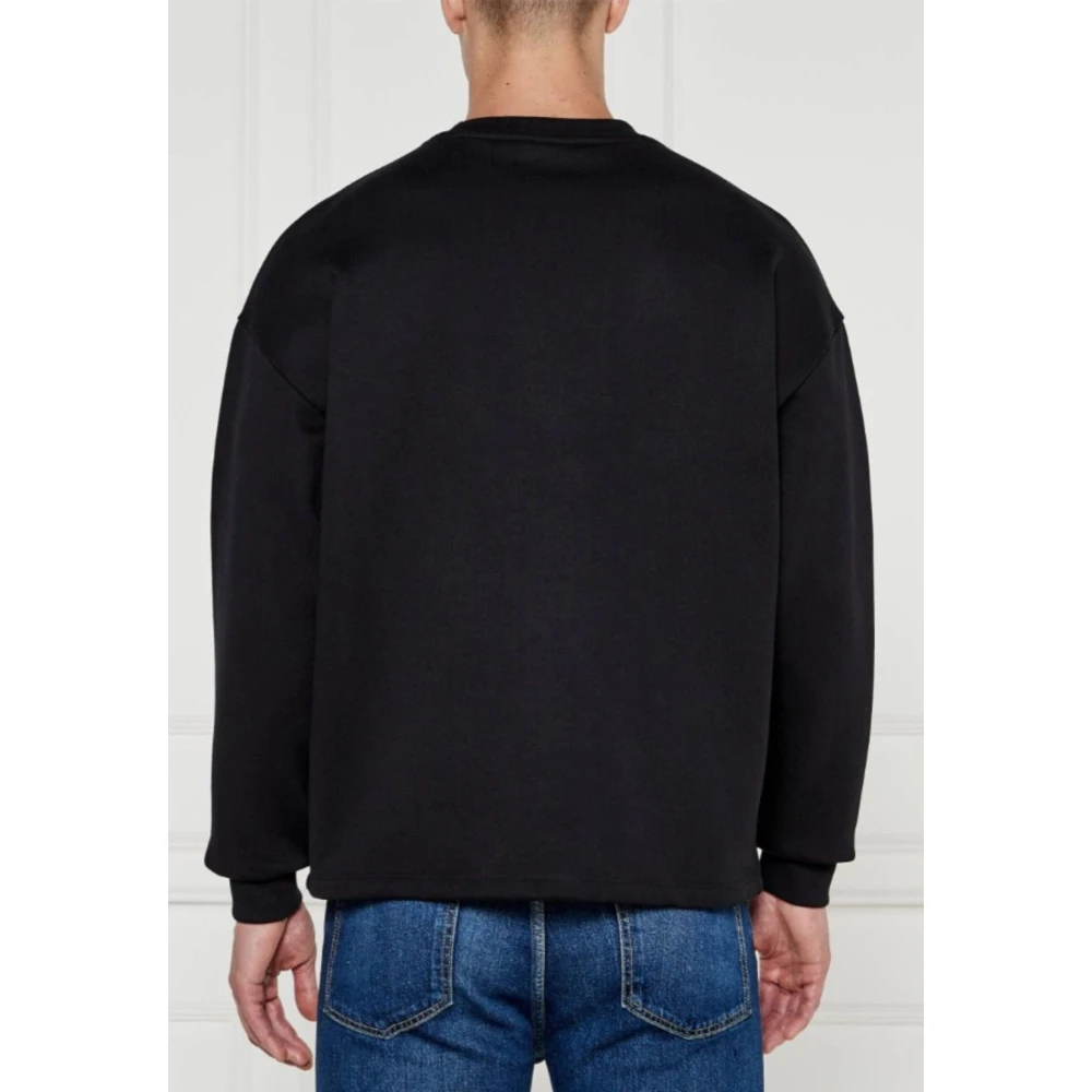Hugo Boss Stijlvolle Heren Sweater Black Heren