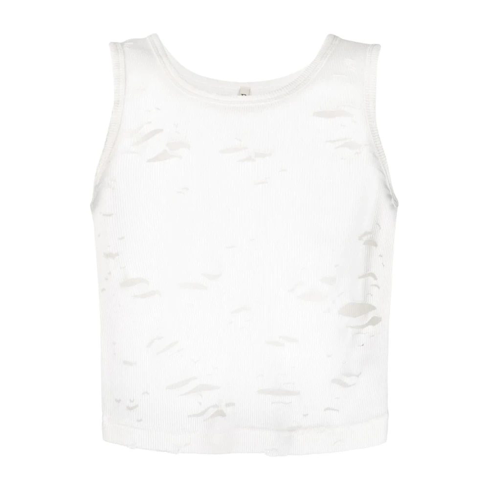 R13 Casual Tanktop Beige Dames