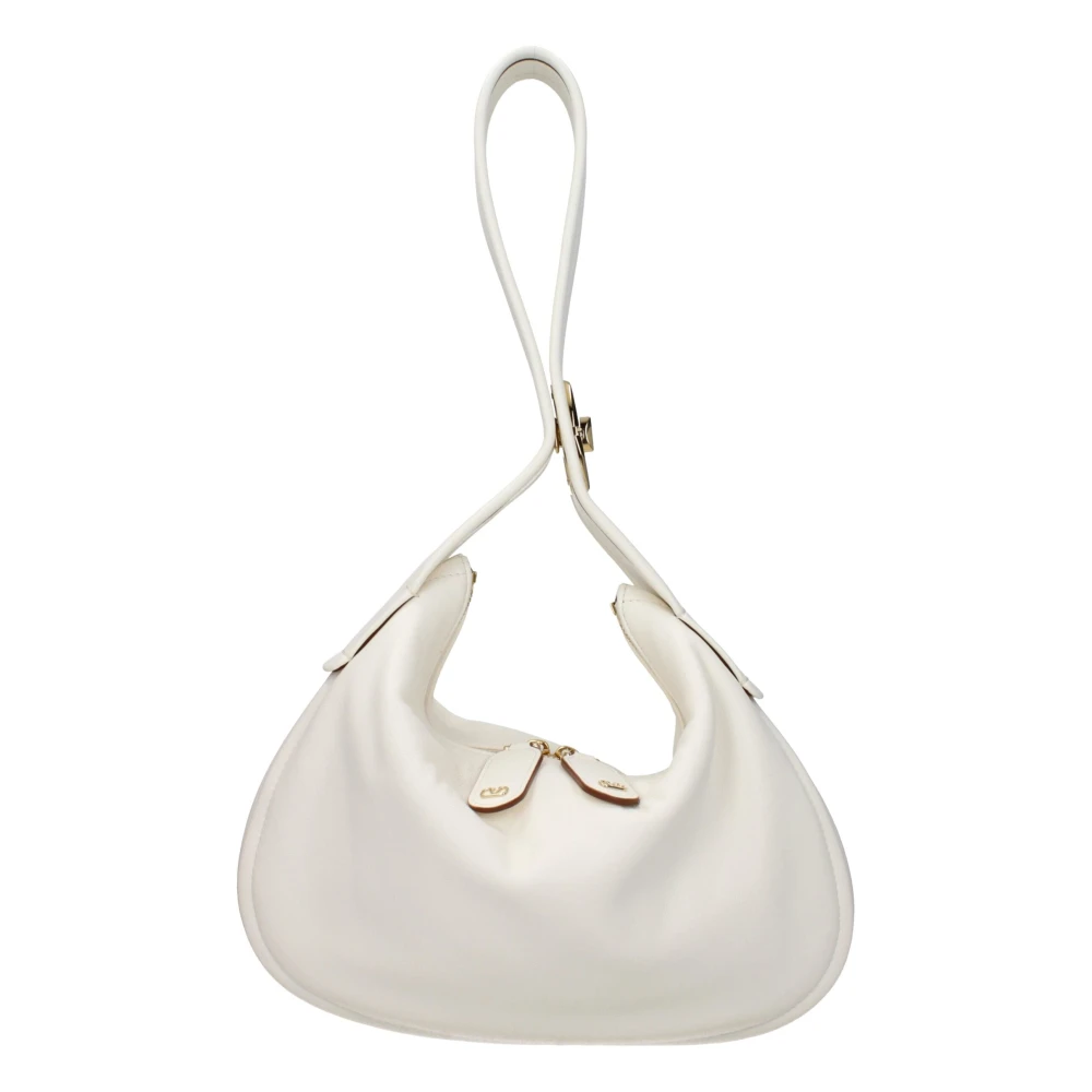 Valentino Garavani Women's Beige Handbags, One Size, Leather Handbag