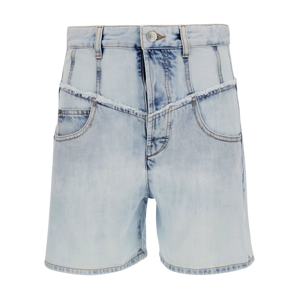 Isabel Marant Högmidjade Blå Shorts Blue, Dam