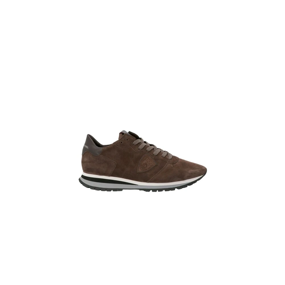 Philippe Model Men's Brown Trpx Low Top Sneakers