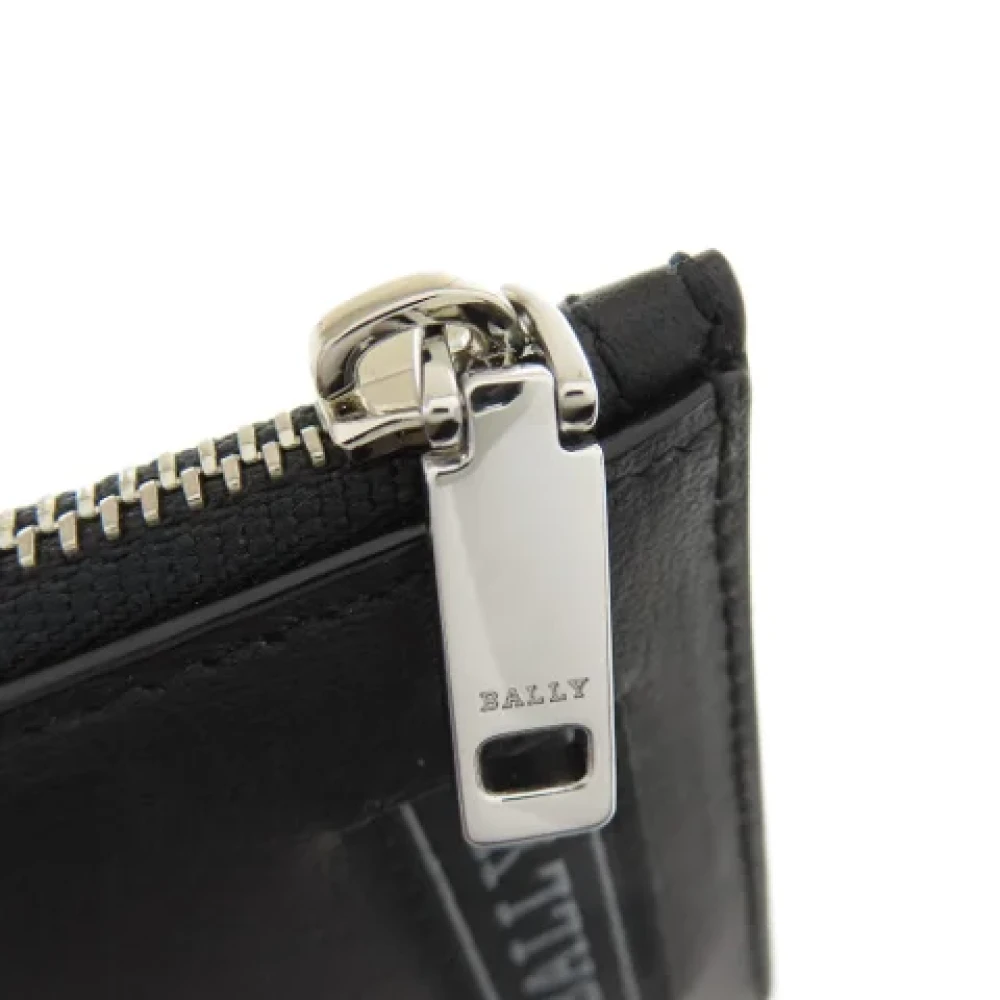 Bally Pre-owned Leather wallets Black Dames