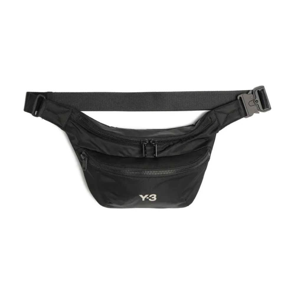 Y-3 Zwarte Stijlvolle Tas Black Heren