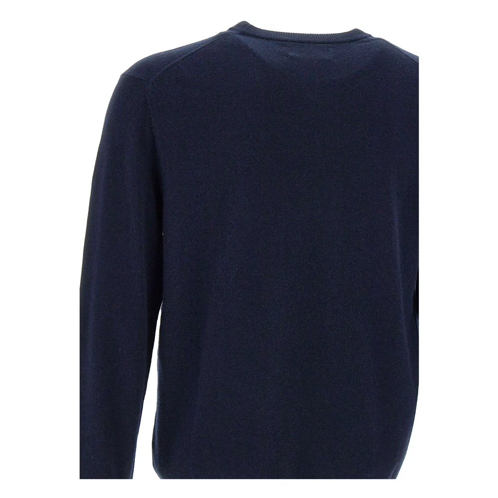 MC2 Saint Barth Pasta Lover Wol Kasjmier Trui Blue Heren