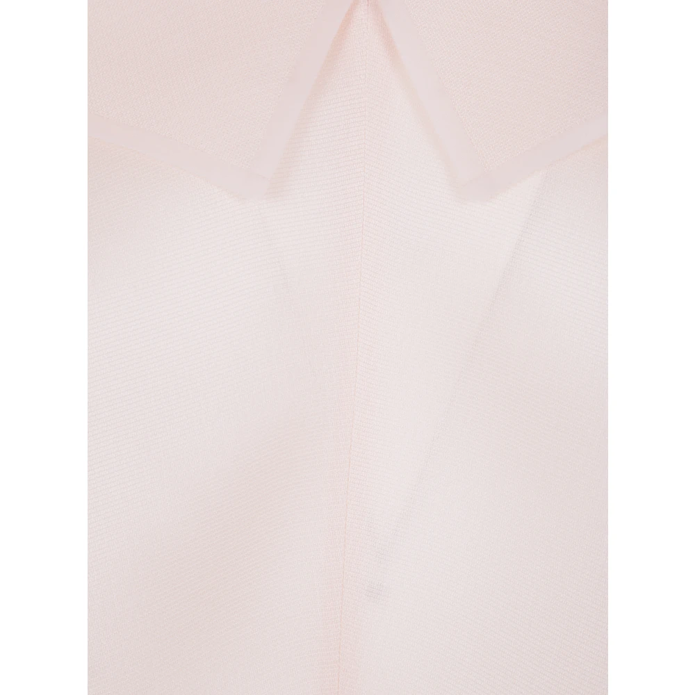 Khaite Stijlvolle Ribgebreide Top Pink Dames