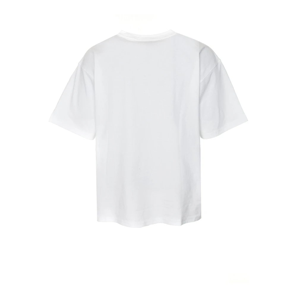 Diesel Boxt Lab T-Shirt Oversized Fit White Heren