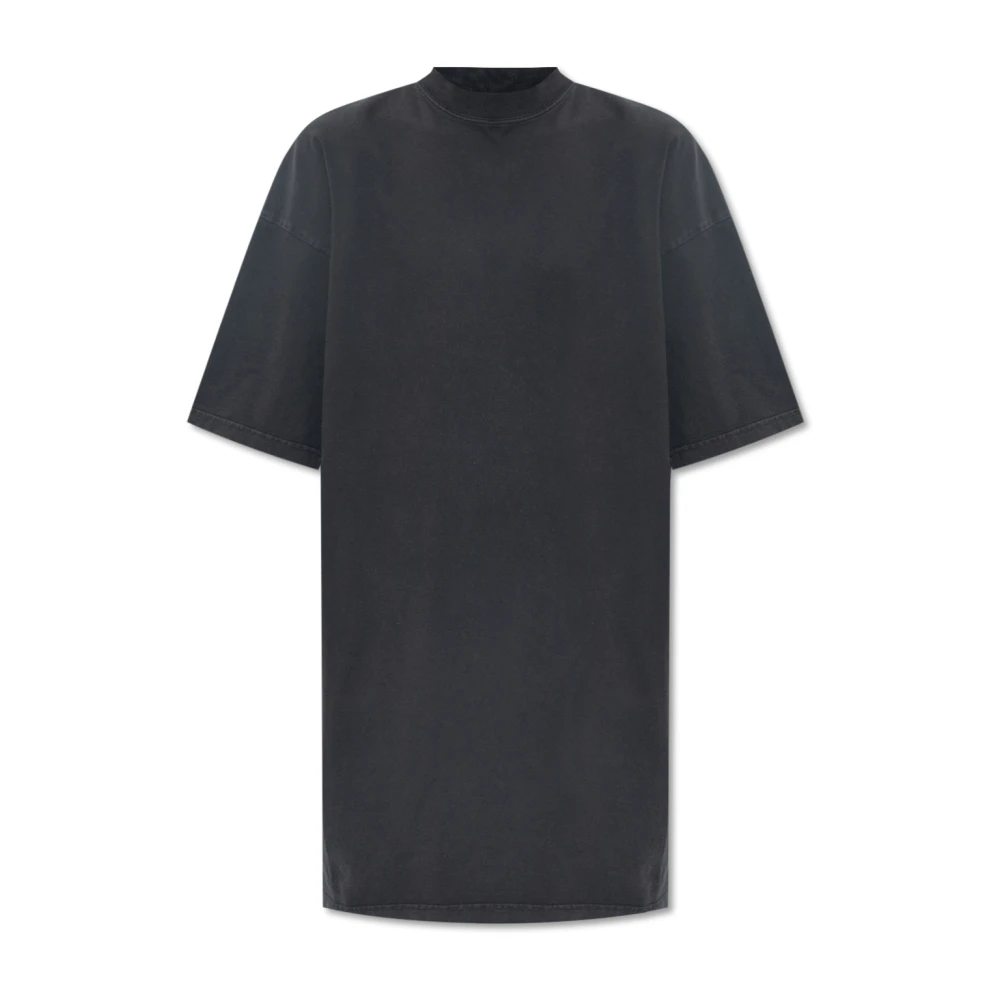 Balenciaga T-shirt med logotryck Black, Dam