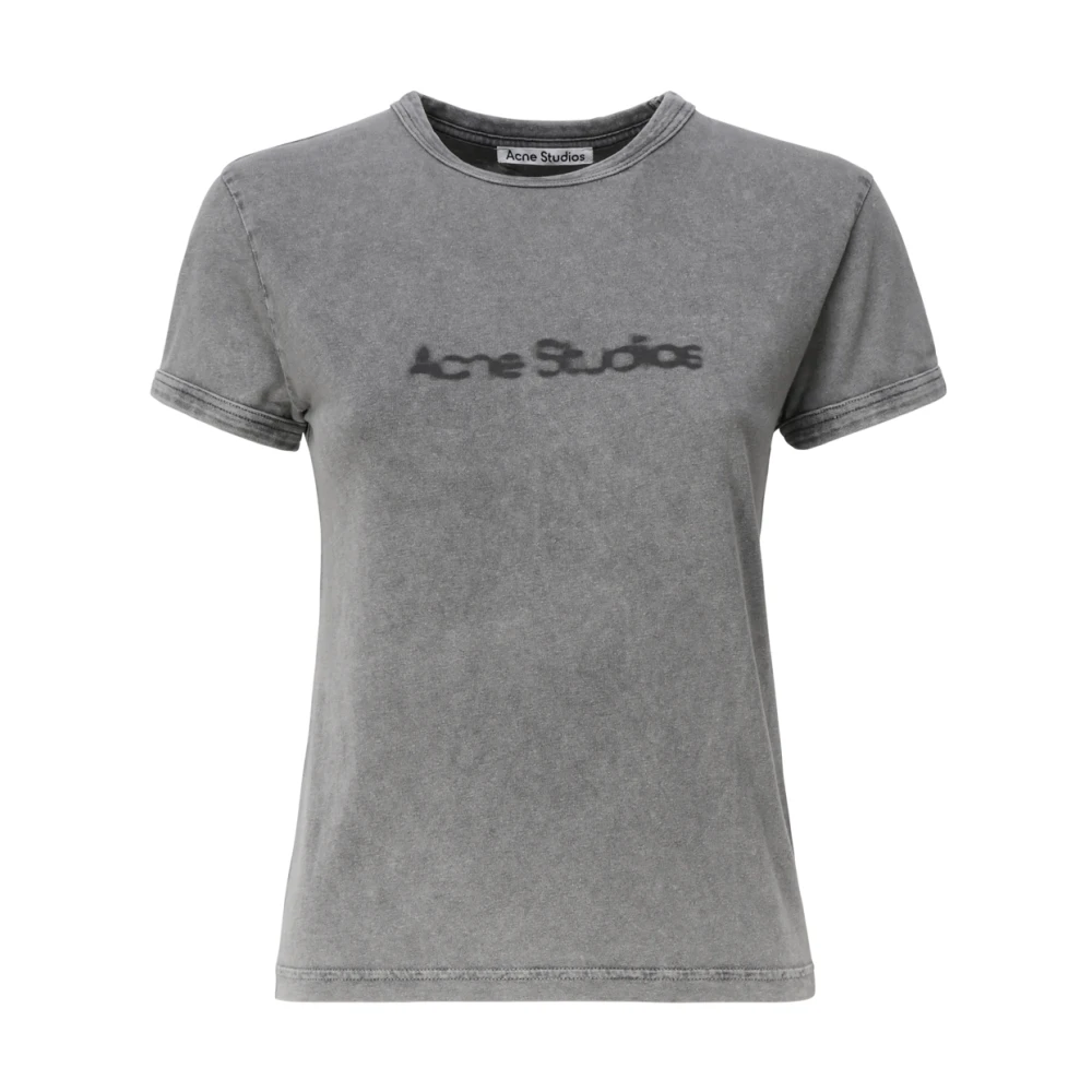 Acne Studios T-Shirts Gray Dames