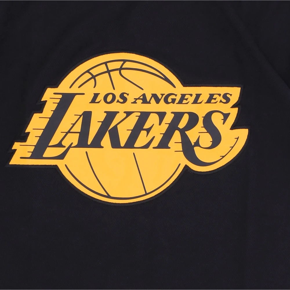 new era NBA Team Logo Mesh Tee Black Heren