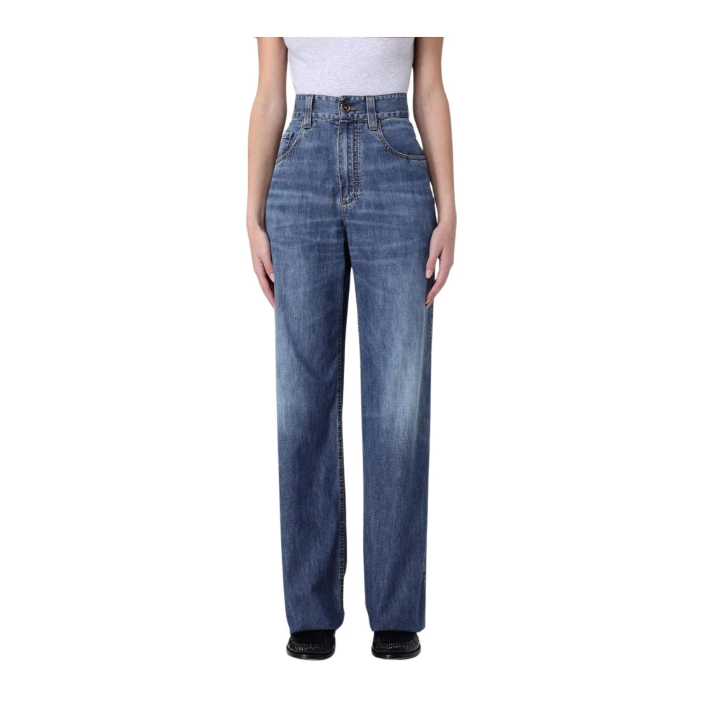 Jeans > Straight Jeans - - Brunello Cucinelli - Modalova