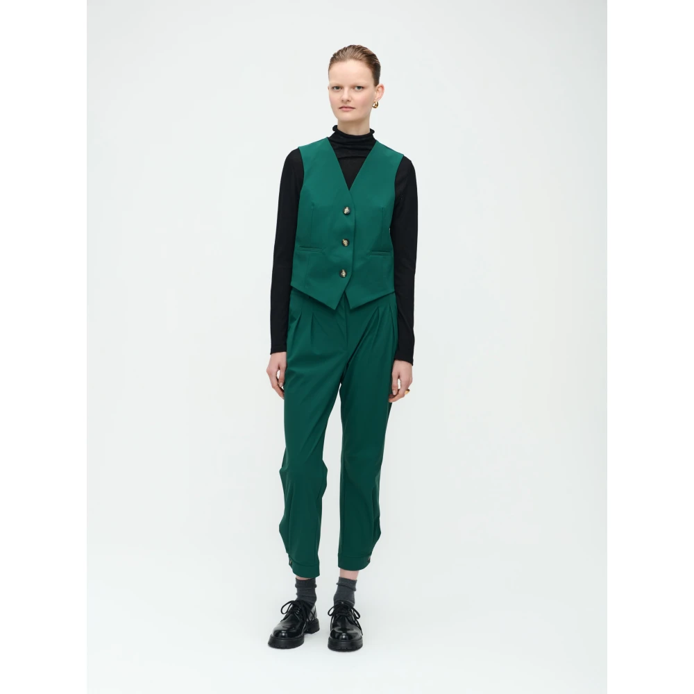 Jane Lushka Katrin Broek Technisch Jersey | Groen Green Dames