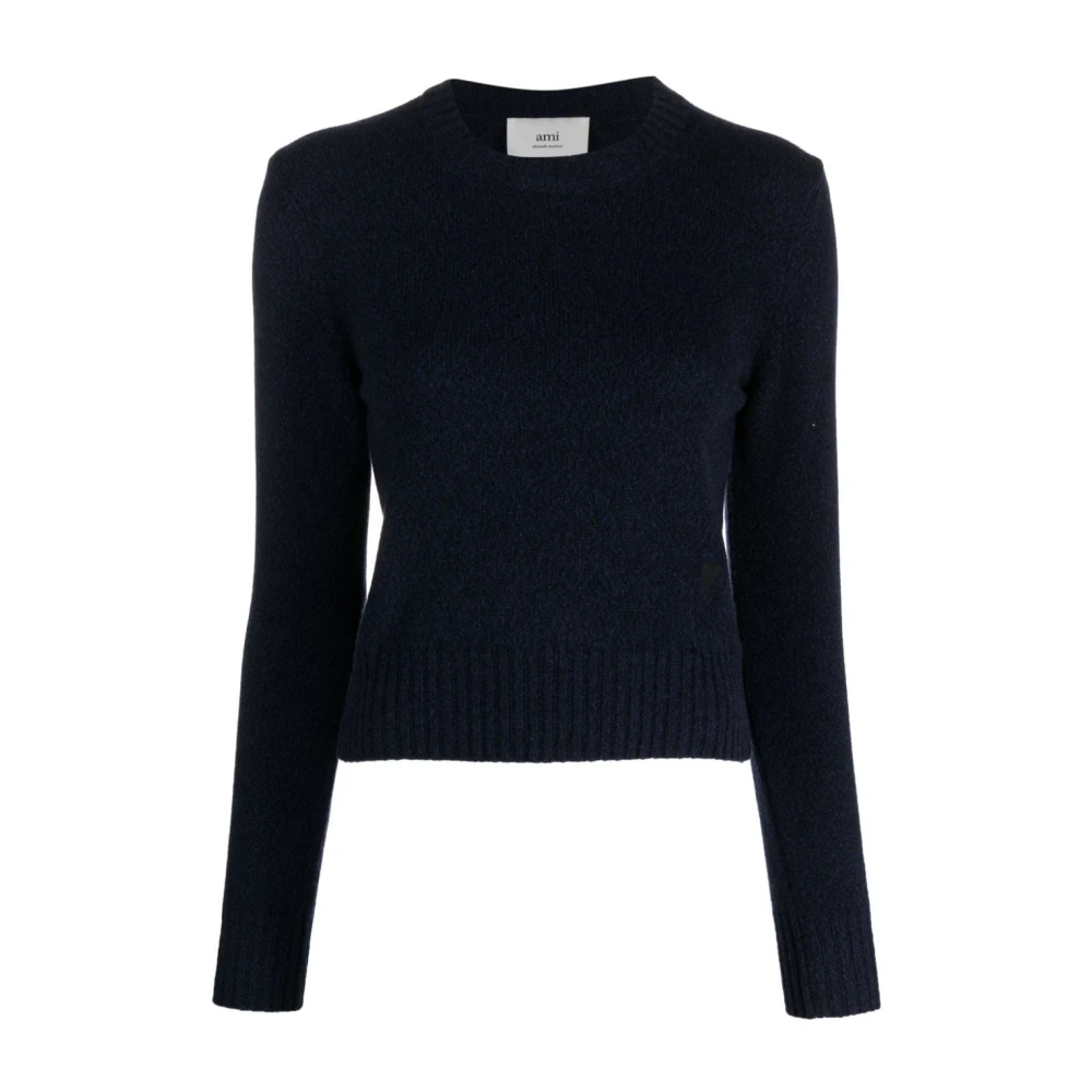 Ami Paris Tonal ADC Sweater Blue, Dam