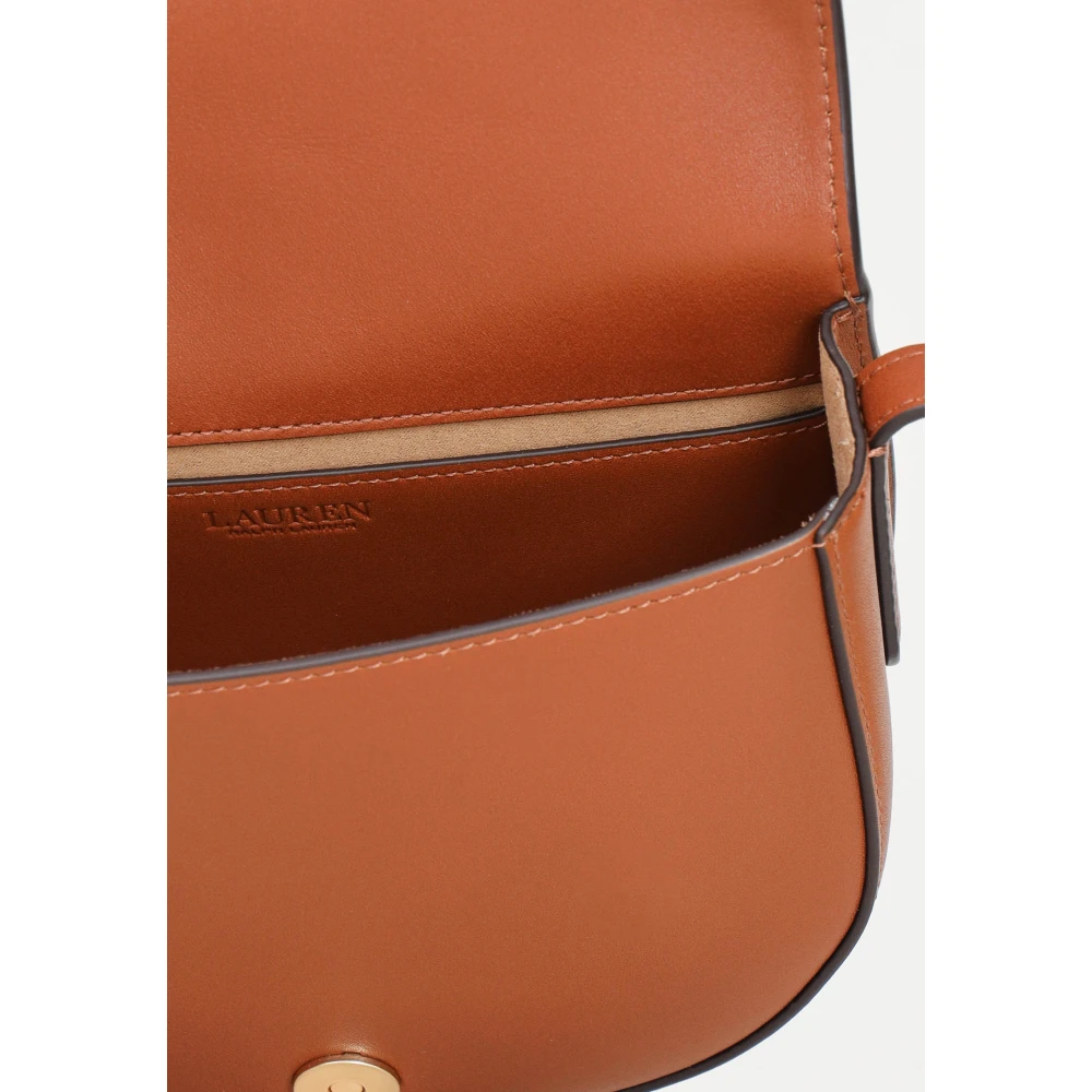 Ralph Lauren Medium Witley leren schoudertas Brown Dames