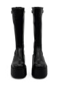 bottes-compensees-stripy-en-noir