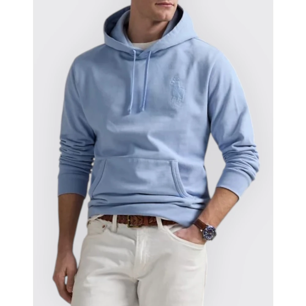 Polo Ralph Lauren Klassieke hoodie voor mannen Blue Heren