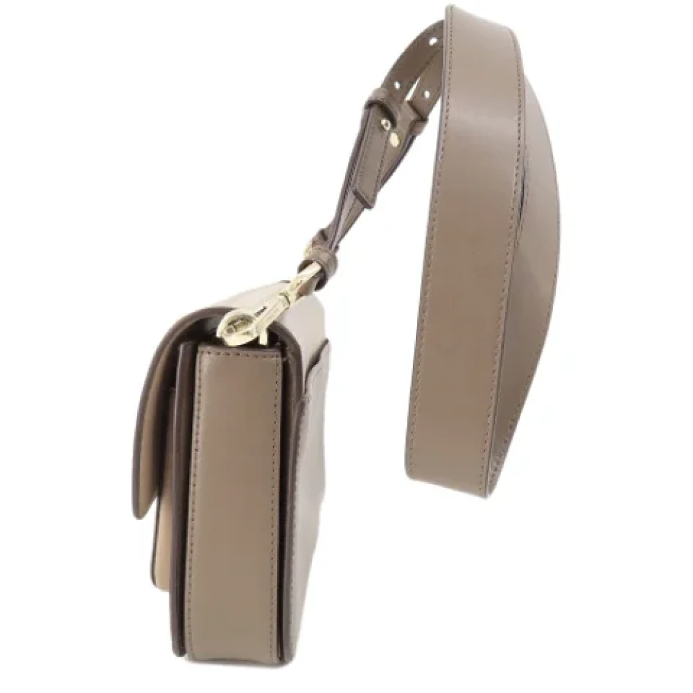 Michael Kors Pre-owned Leather shoulder-bags Beige Dames