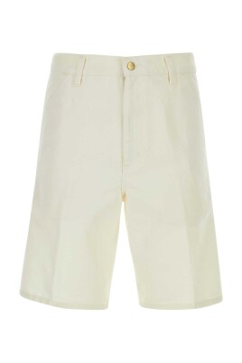 hvide-bomuld-single-knee-shorts