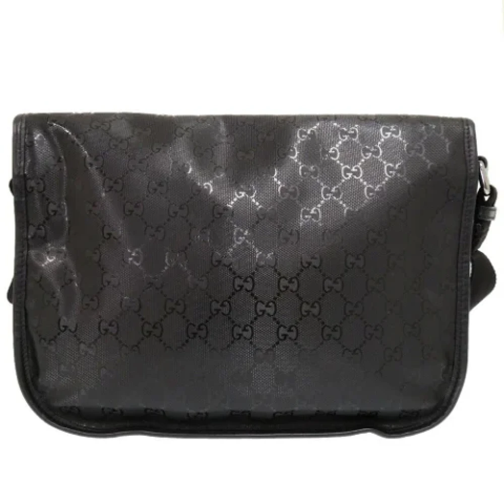 Gucci Vintage Pre-owned Canvas gucci-bags Black Dames