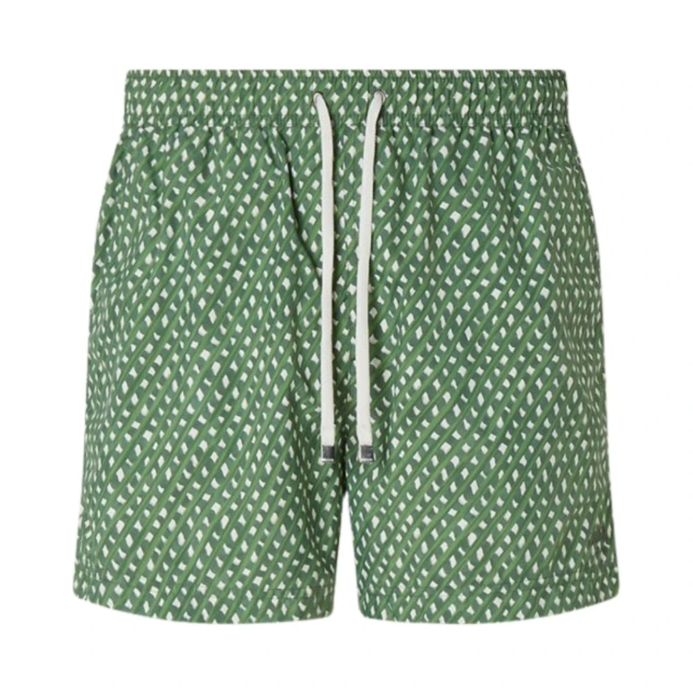 Zegna Green Swim Short - Male - Beachwear - M - Swimwear