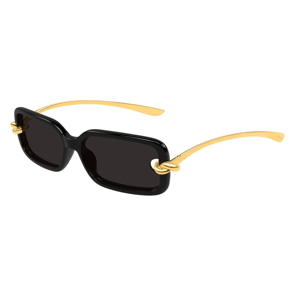 Bottega Veneta Unisex Yellow Sunglasses, 56 Mm, Rectangular Sunglasses