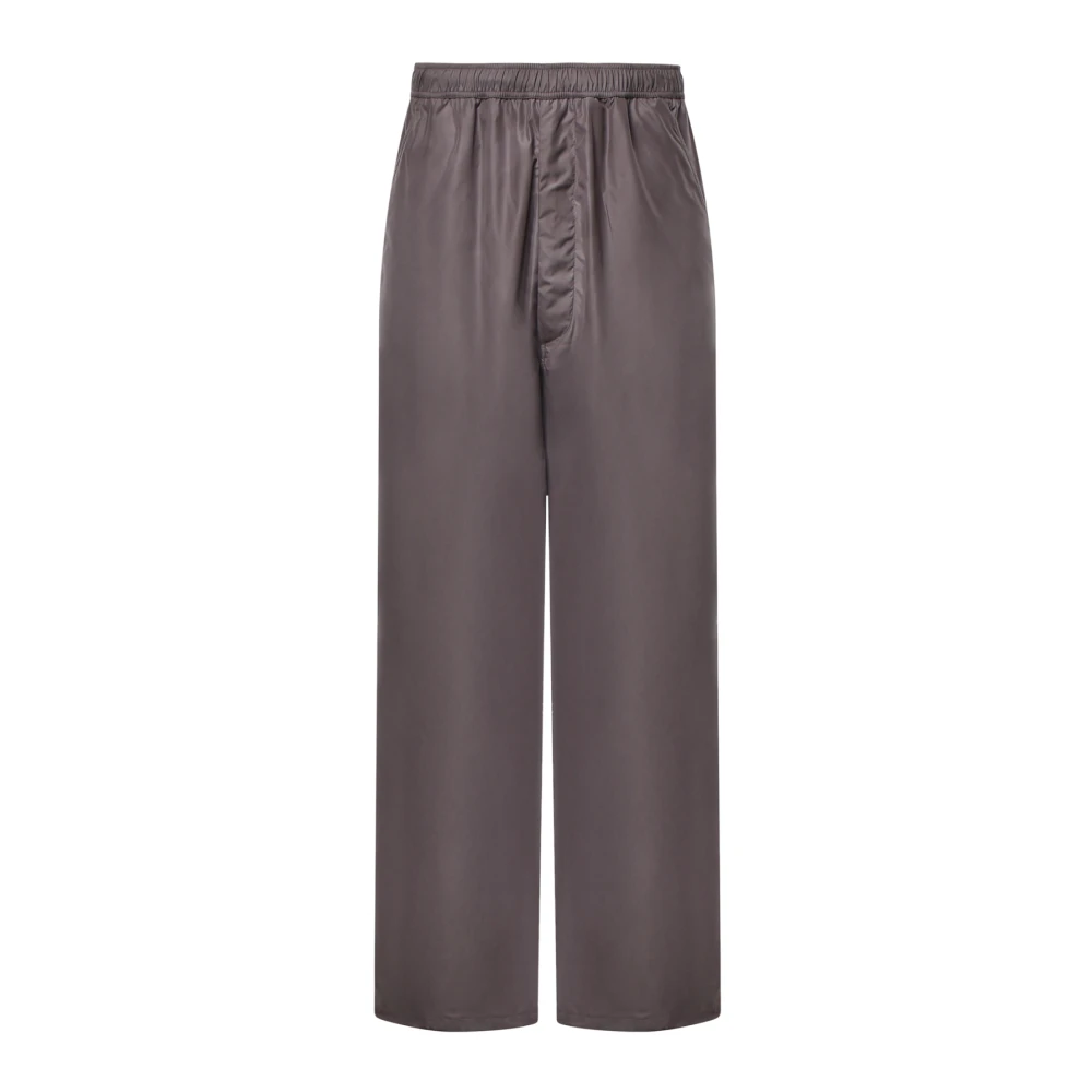 Mm6 Maison Margiela , Wide Trousers, Male, Brown, S, Wide Trousers