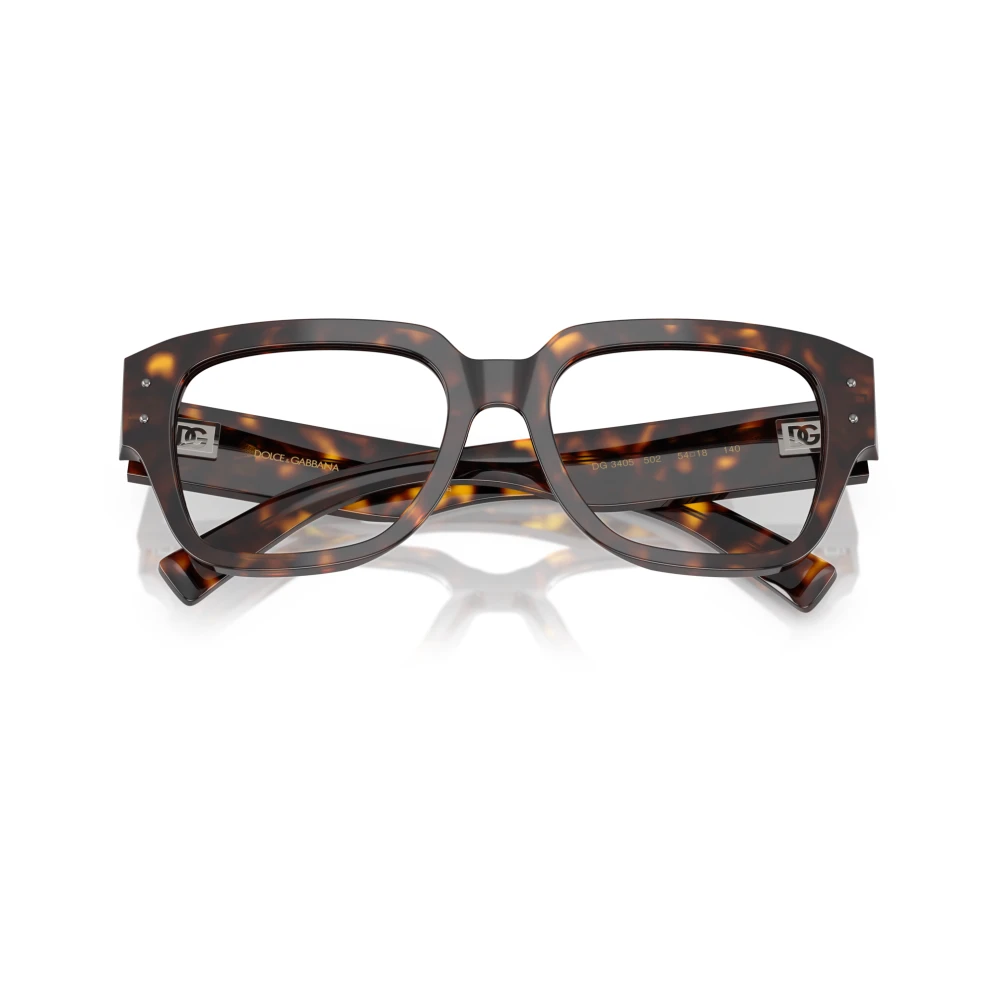 Dolce & Gabbana Stijlvolle Bril Dg3405 in Kleur 502 Brown Heren