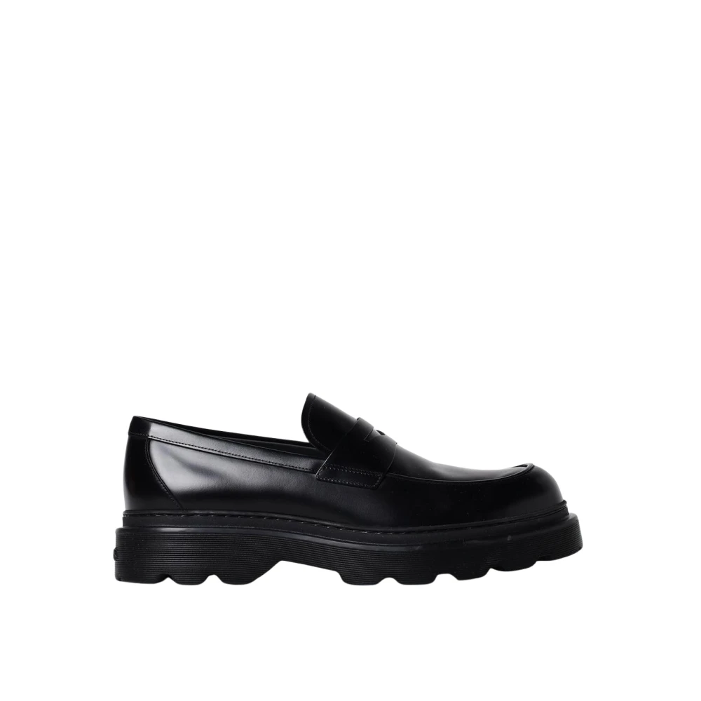 Tod's Homme Noir - Shoes > Flats > Loafers