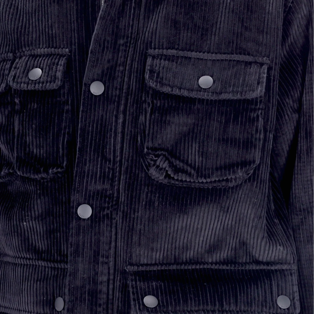 Obey Zwarte Larson Werkjas Black Heren