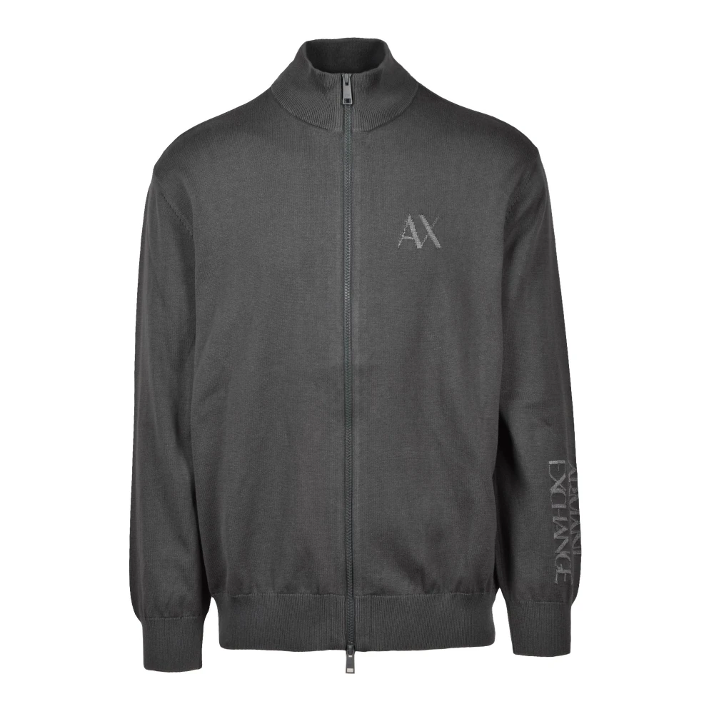Armani Exchange Katoen Elastaan Vest Green Heren