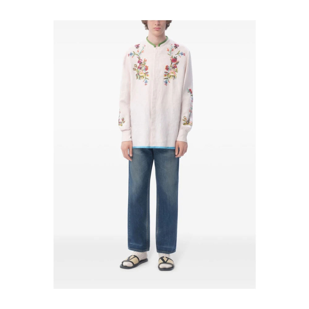 Valentino Garavani Jeans met vijf zakken Blue Heren