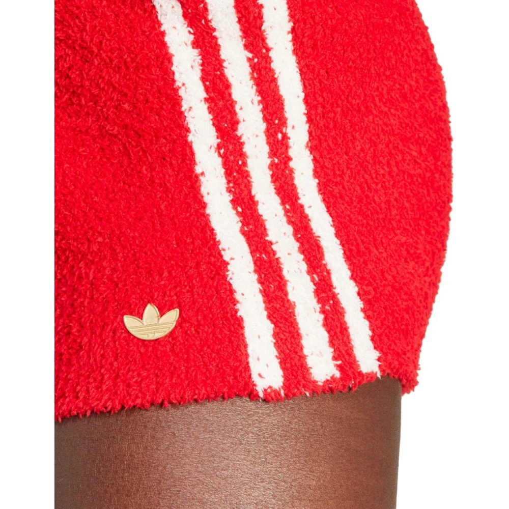 Adidas Sportieve stoffen shorts Red Dames