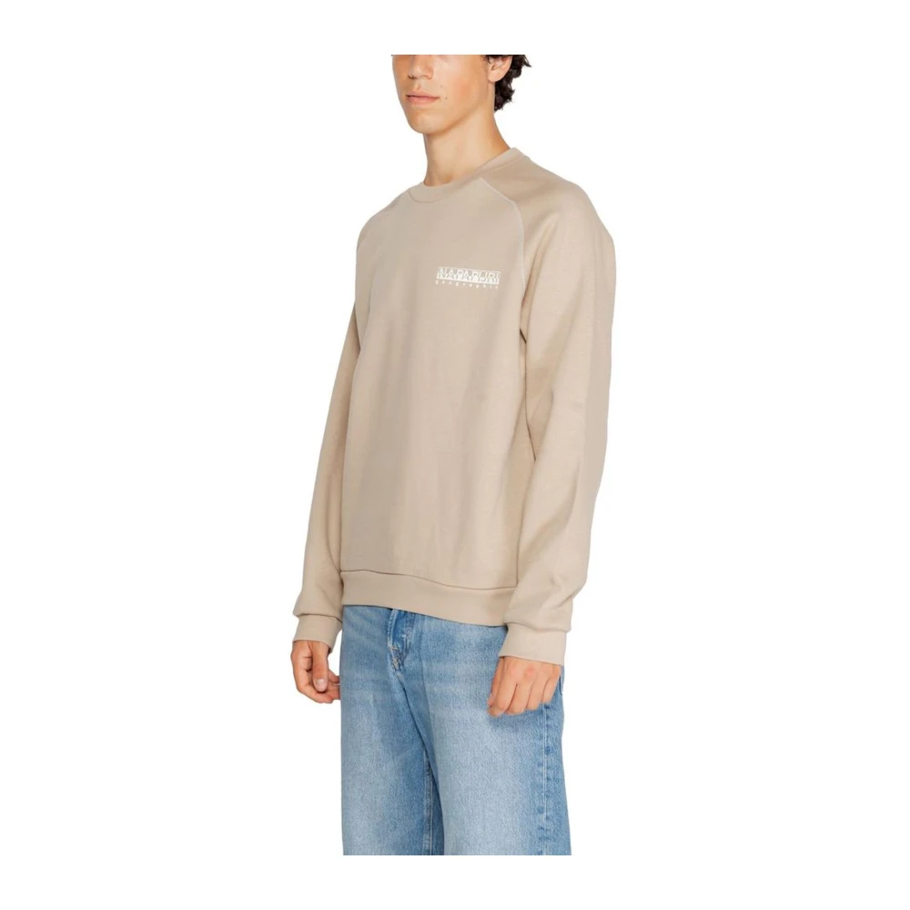 Napapijri Katoenmixtrui Heren Herfstcollectie Beige Heren