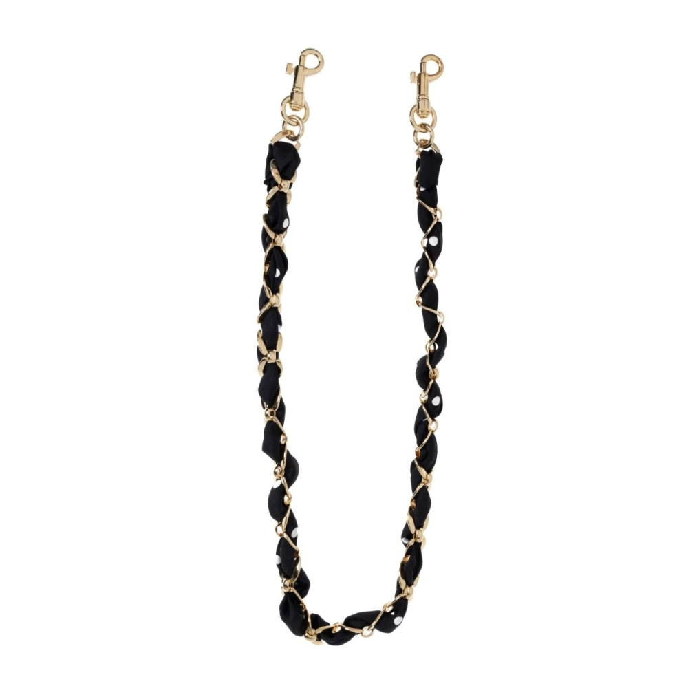 Dolce & Gabbana Gouden gestippelde handtas White Dames