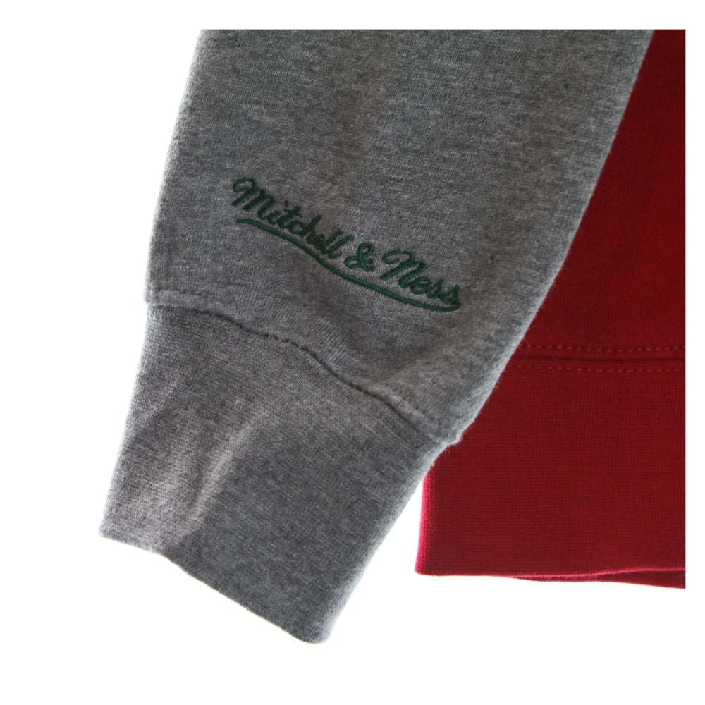 Mitchell & Ness NBA Scarlet Zip Hoodie Multicolor Heren