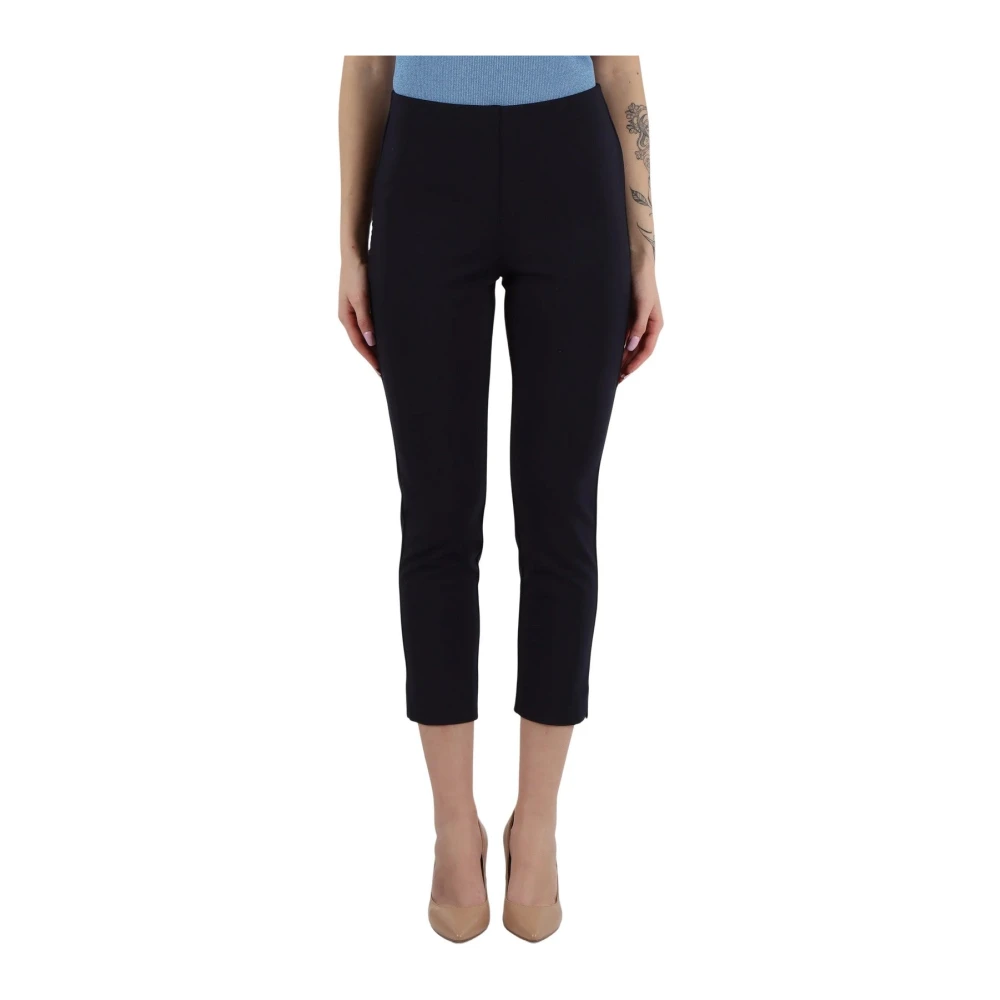 Emme Di Marella Women's Blue Cigarette Style Pants