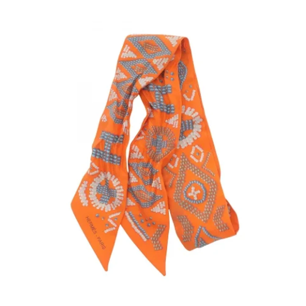 Pre-owned > Pre-owned Accessories > Pre-owned Scarves - - Hermès Vintage - Modalova