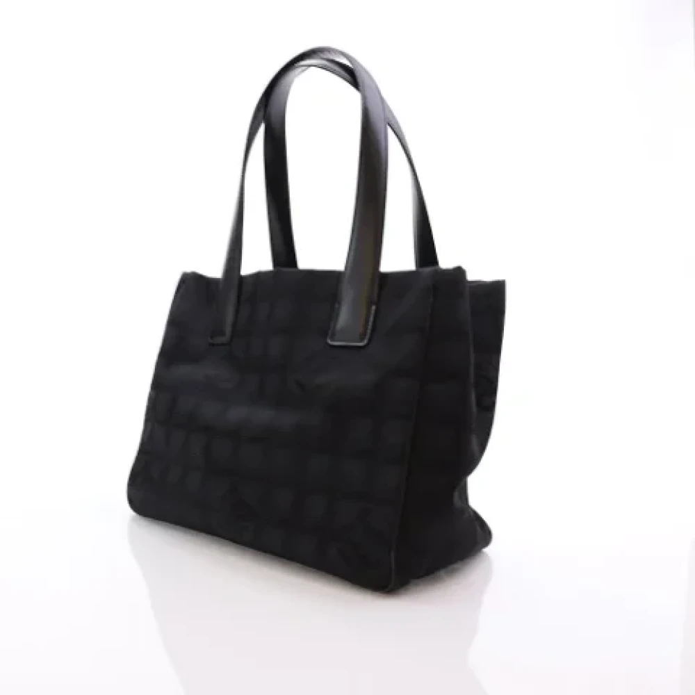 Chanel Vintage Pre-owned Nylon chanel-bags Black Dames