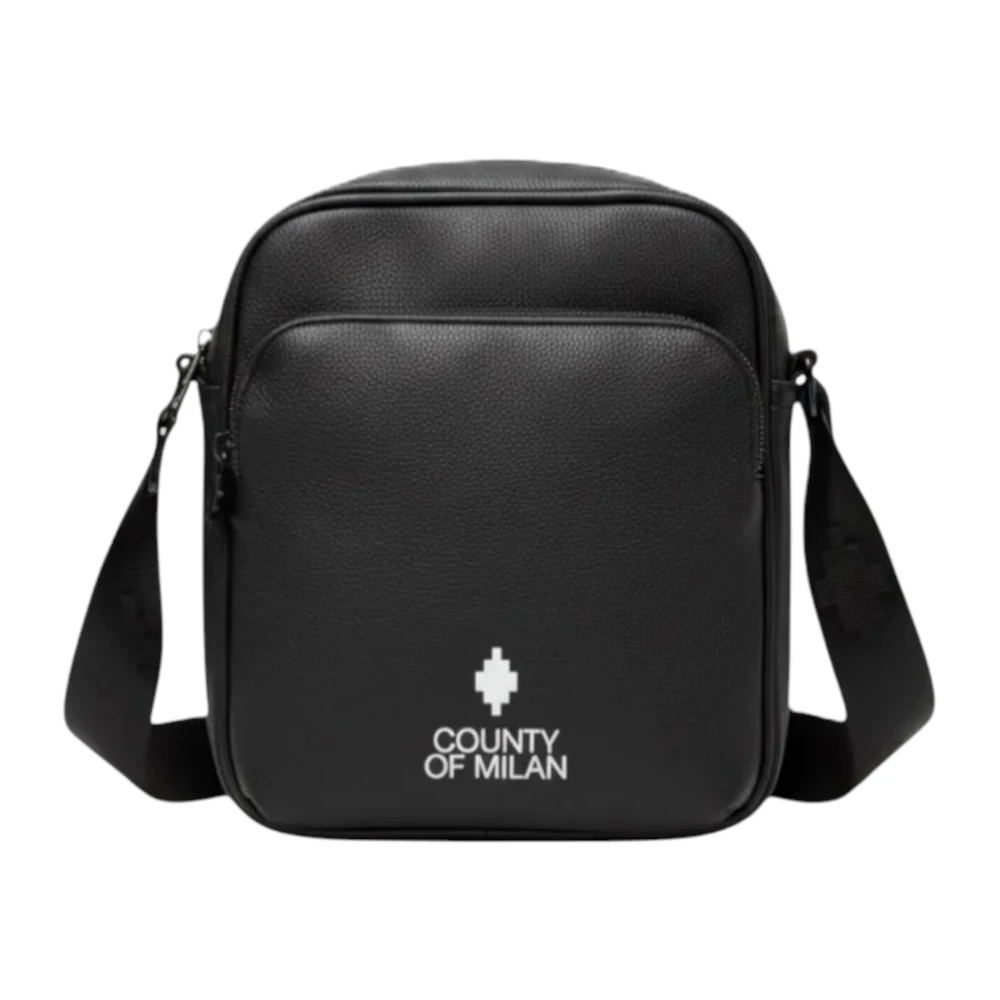 Marcelo Burlon Men's Black Comas260362 Crossbody Bag - Cross Body Bags - One Size - Bags