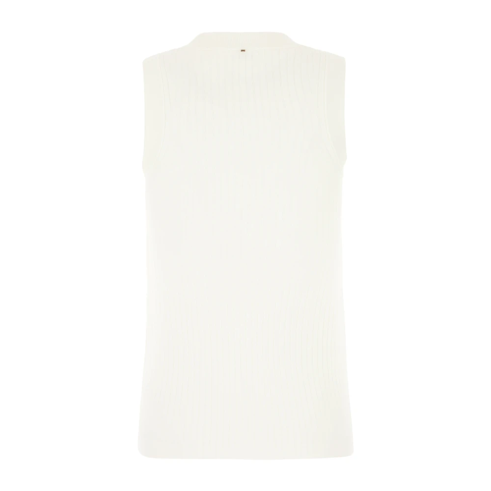 SPORTMAX Sleeveless Tops White Dames