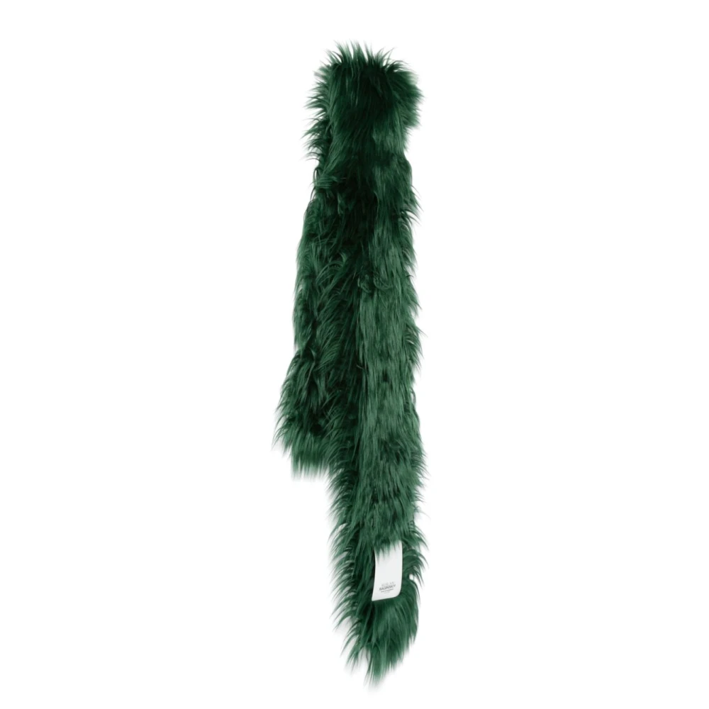 Ruslan Baginskiy Groene Bontsjaal Elegant Accessoire Green Dames
