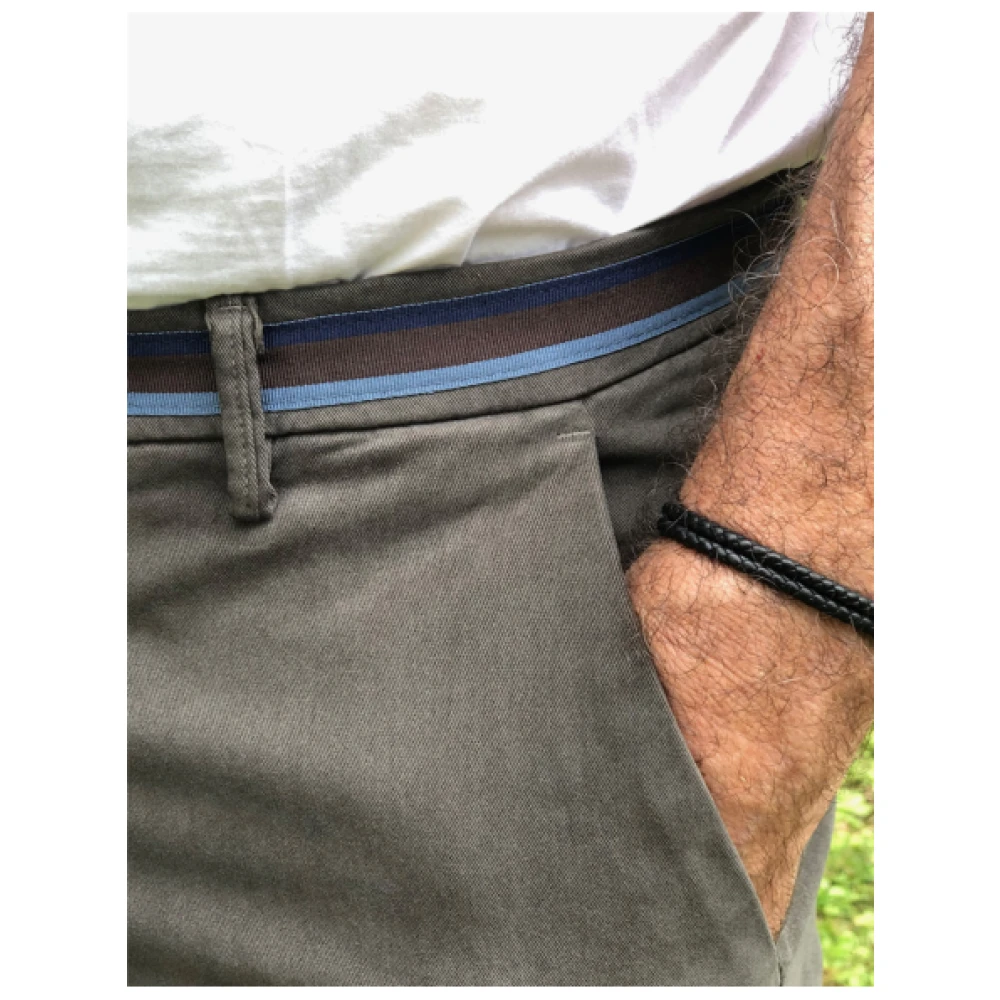 Mason's Chino Broek Green Heren