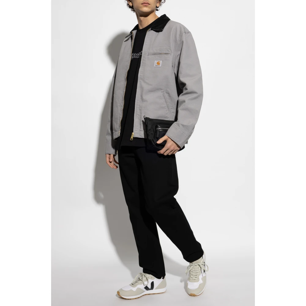 Carhartt WIP Jeans met logo Black Heren