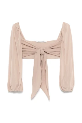 Tulle Crop Top