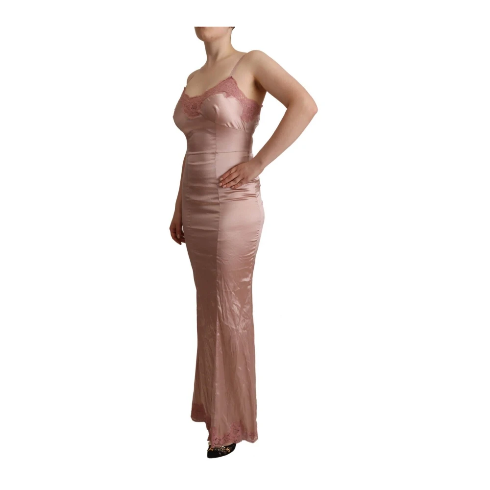 Dolce & Gabbana Maxi Dresses Pink Dames
