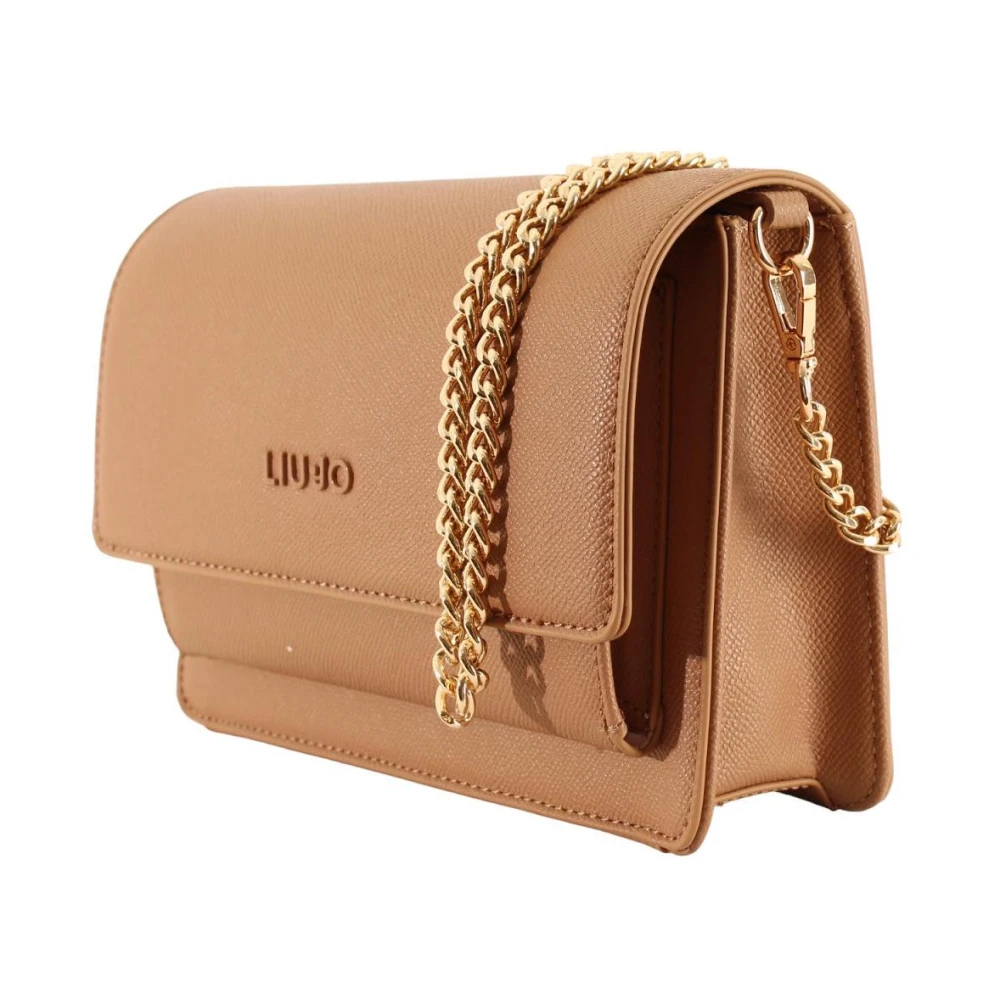 Liu Jo Stijlvolle Crossbody Handtas Beige Dames