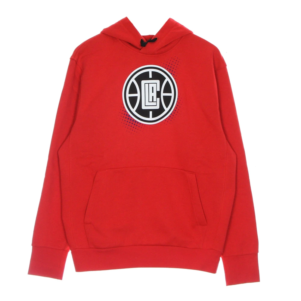 Nike Los Angeles Clippers Hoodie Red Heren