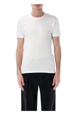 Perforated Crewneck T-Shirt
