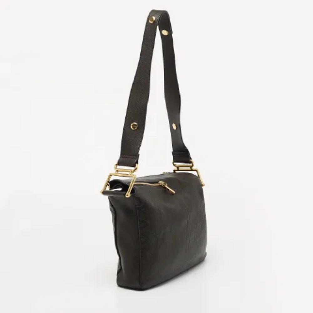 Chloé Pre-owned Leather shoulder-bags Black Dames